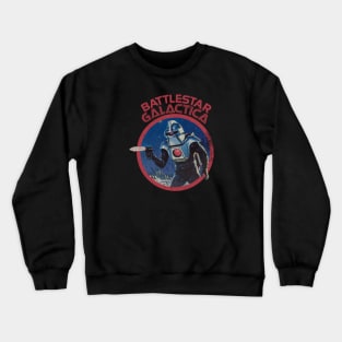 Retro 70s Robot Sci Fi Crewneck Sweatshirt